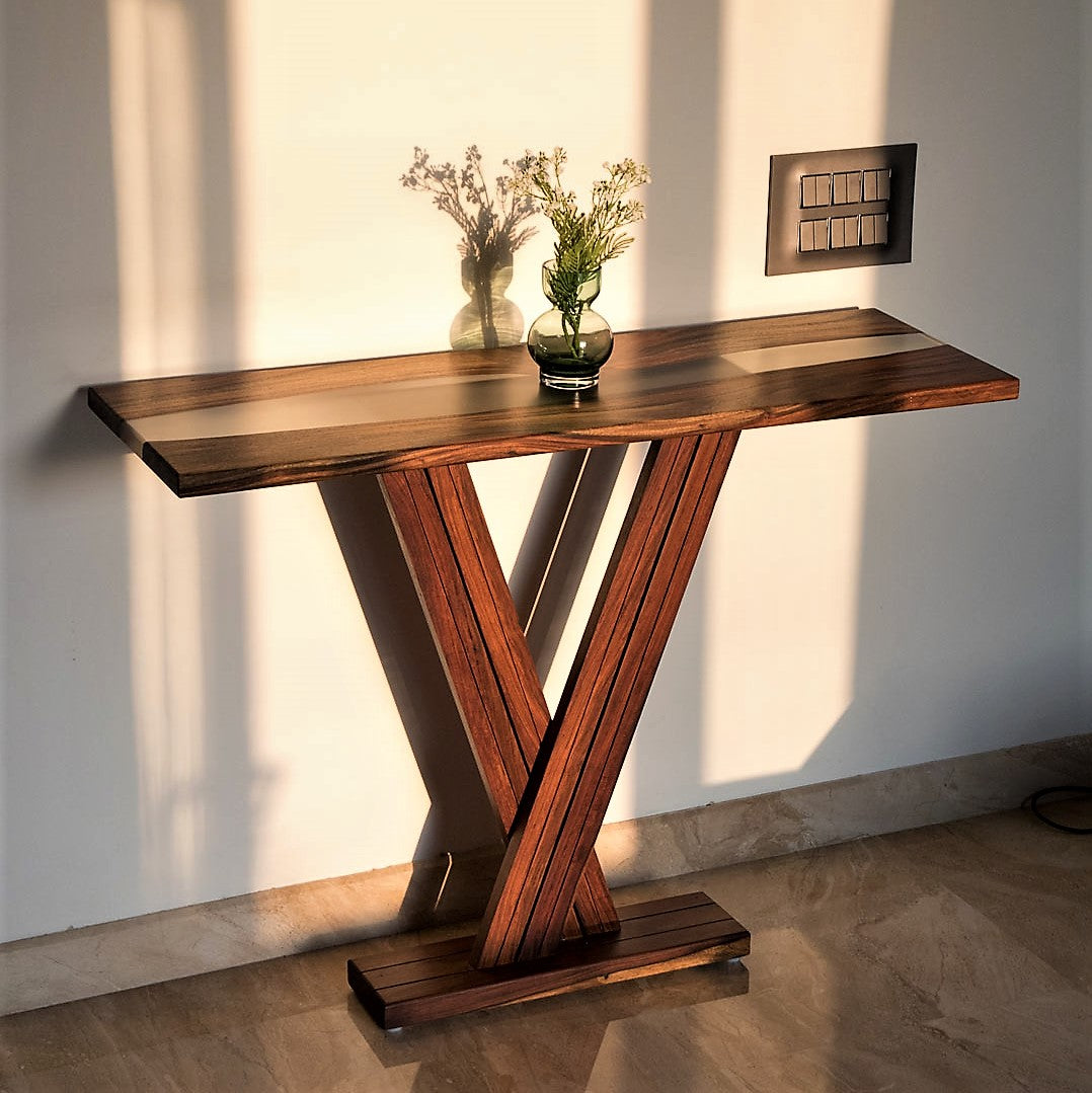 antigravity console table