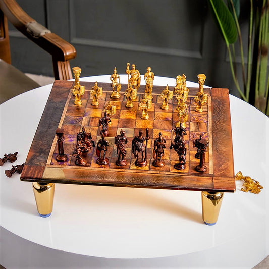 Multi Color Chess Board 17"
